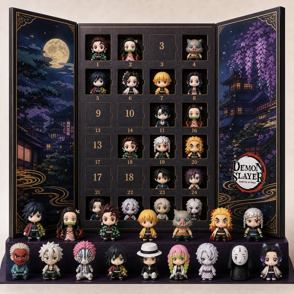 Anime Calendar Advent -Demon Slayer Advent Calendar – The One With 24 Little Doors