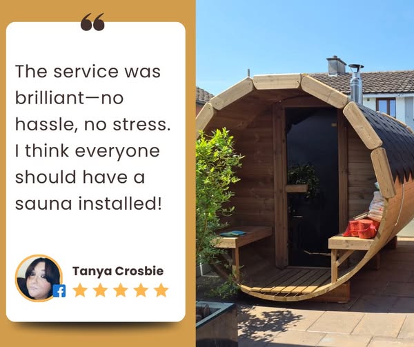 #1 Outdoor Sauna Deal in &