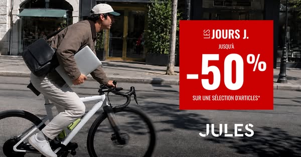 Jusqu'à -50% sur une sélection
