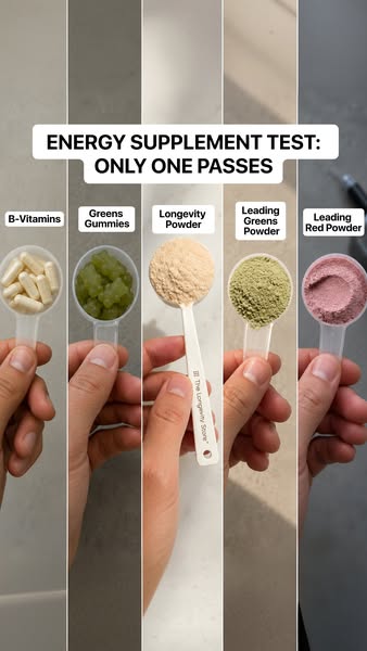 The 5 Best Energy Supplements Tested