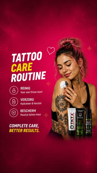 Zet je tattoo zonder zorgen