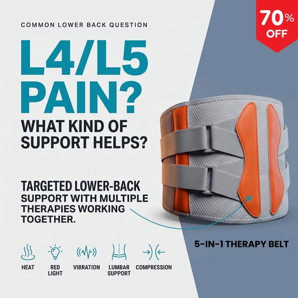 Up to 70% Off • L4/L5 Pain Slowing You Down?