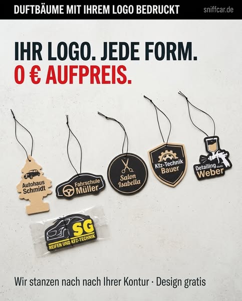 Ihr Logo fährt jeden Tag mit