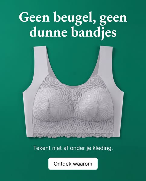 Tekent niet af onder je kleding