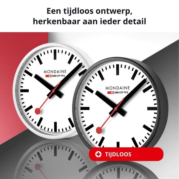 Klokken | Gratis verzending | Mondaine