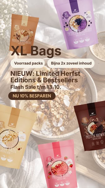 Alleen t/m 13 oktober