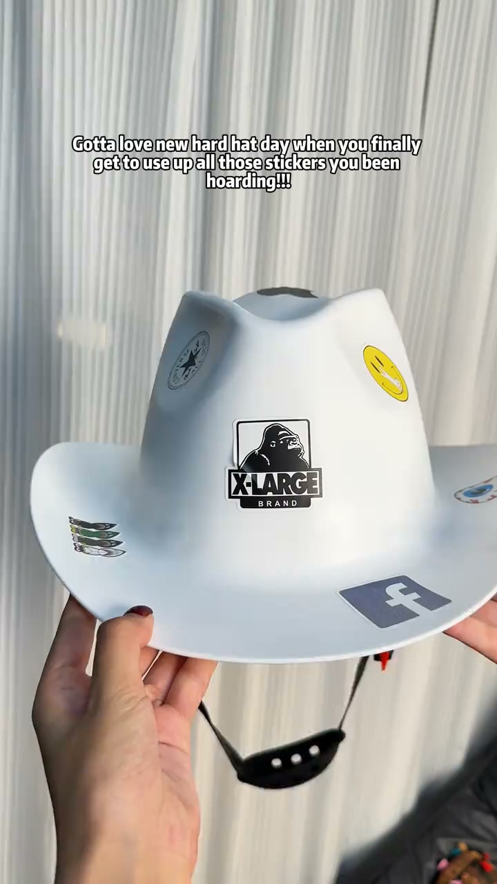 Western Cowboy Hard Hat – classic western style meets jobsite safety.
