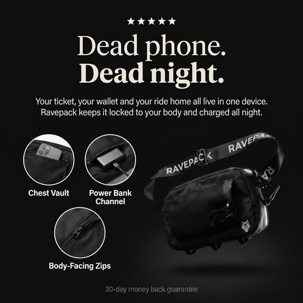 No Phone. No Ticket. No Ride Home.
