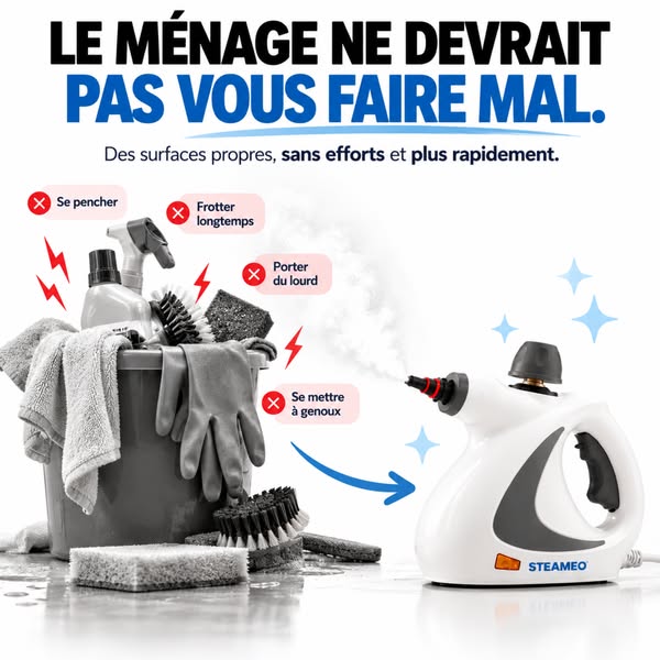 FINI LE MÉNAGE QUI ABÎME LE CORPS