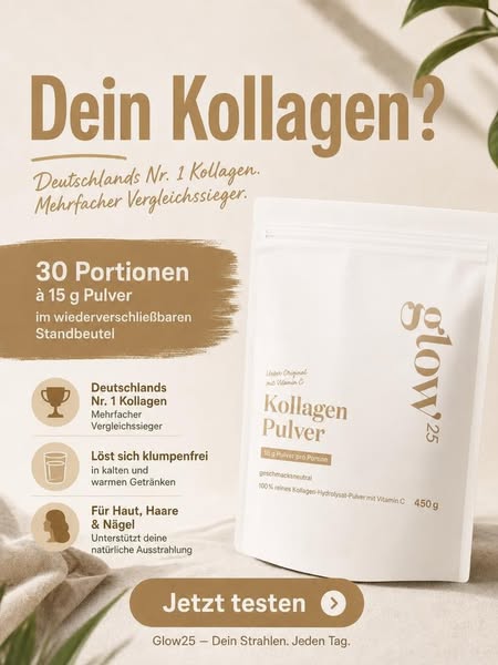 Warum Millionen Deutsche auf dieses Kollagen schwören