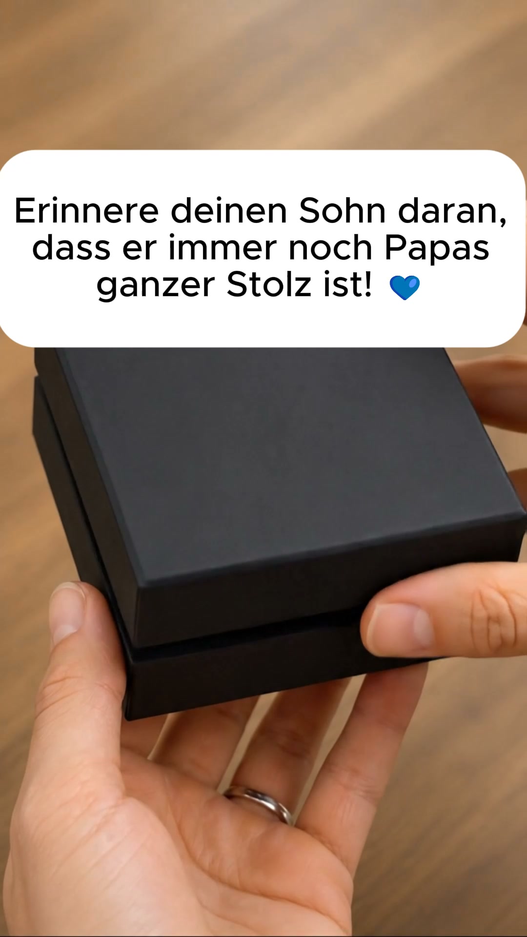 Stolz auf ihn? Lass es ihn wissen.