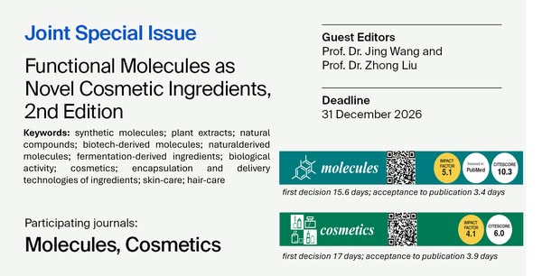 Functional Molecules as Novel Cosmetic Ingredients, 2nd Edition