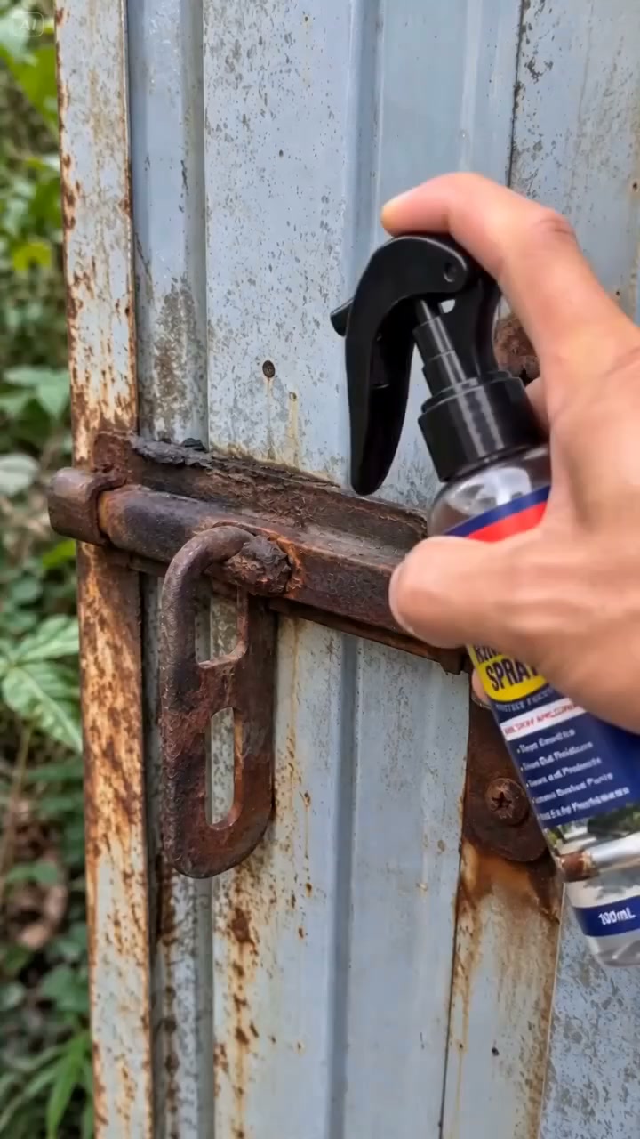 Rusty & Squeaky? Spray It Away!