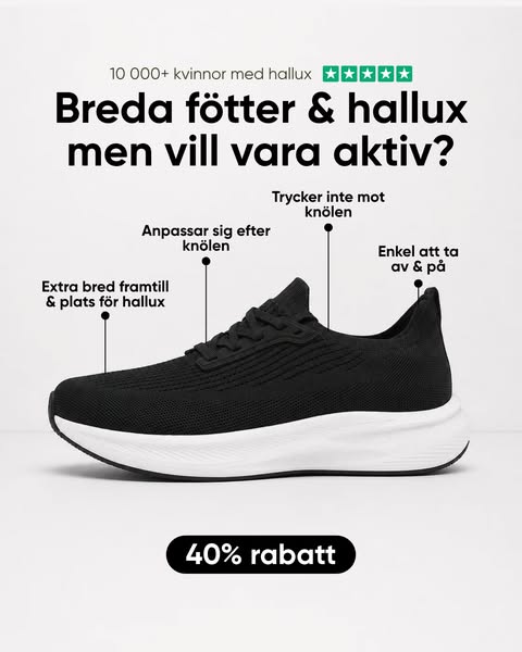 Spara 40% + fri frakt idag!
