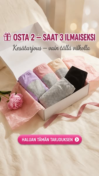 Sano hyvästit virtsankarkailulle