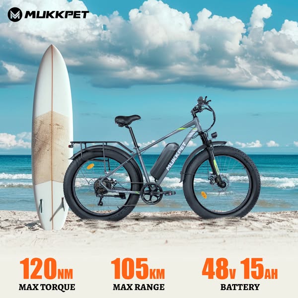 High Powered Fat Tire Ebike 5.0/5
