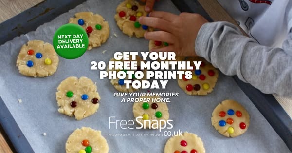 20 Free Prints Every Month