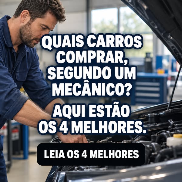 Quais carros comprar? As 4 melhores escolhas do meu mecânico