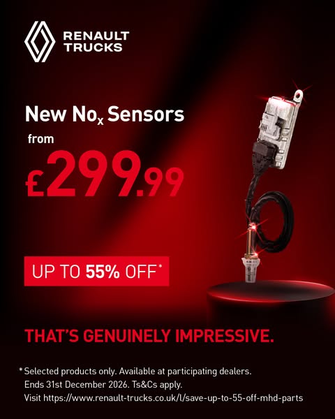 Anúncio de Renault Trucks UK