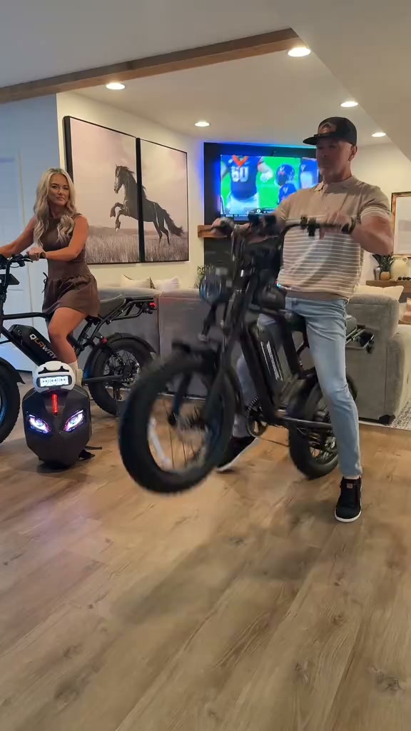 VoltVogue 1500W All-Terrain E-Bike | Conquer Any Hill!