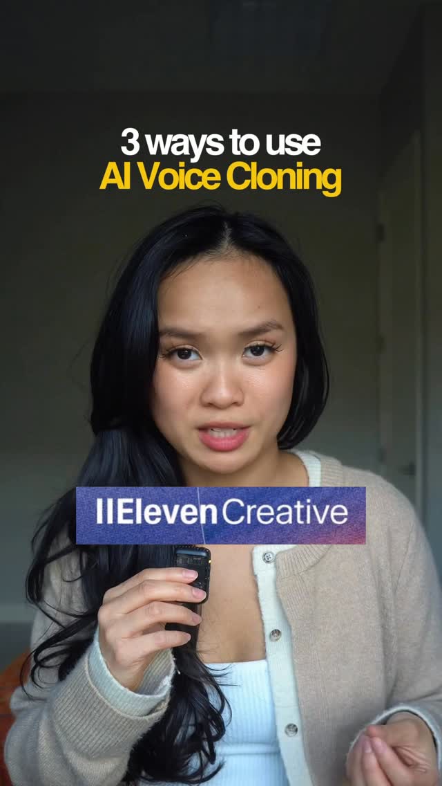 Anúncio de ElevenLabs