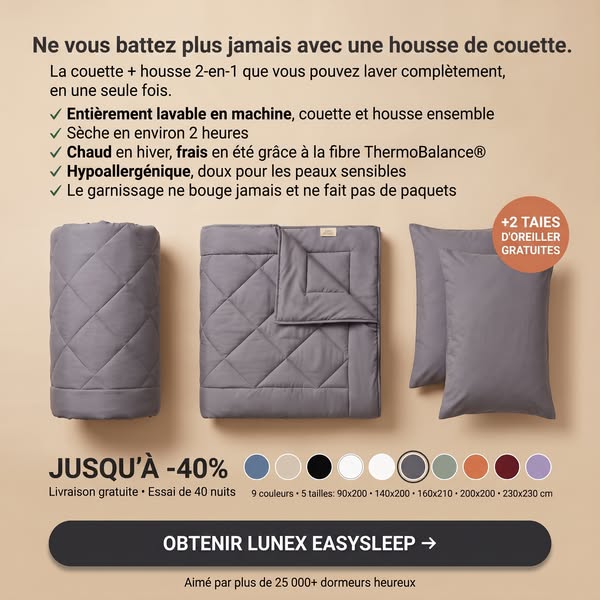 Et si faire son lit prenait 10 secondes ?