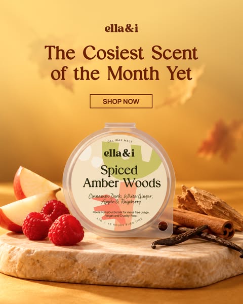 Spiced Amber Woods Gel Melt: 20% Off