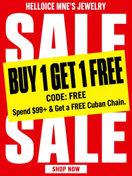 Get FREE Cuban Chain On Orders Of $99+