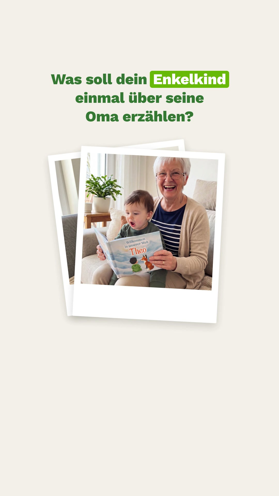 Mit Namen und deiner Widmung