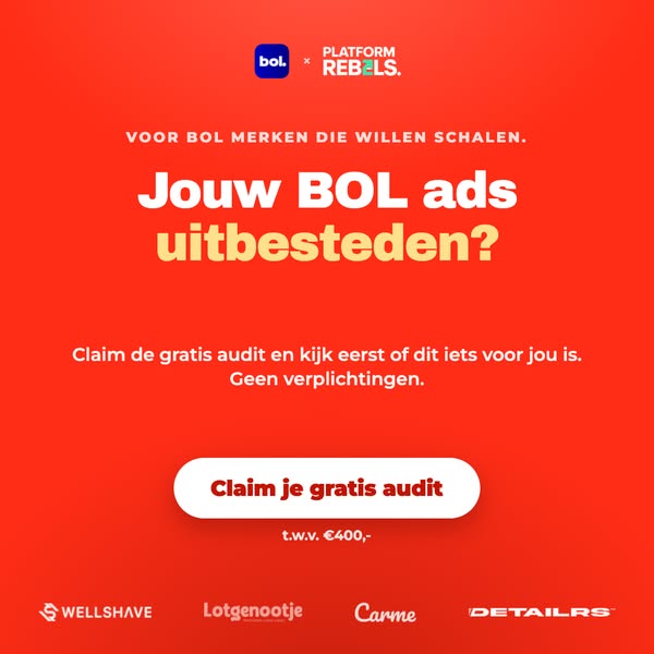 Gratis bol.com ads audit | Schaal naar €100k+