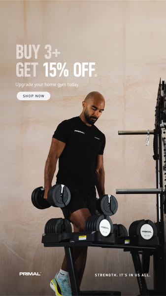 Upgrade Your Gym | Save 15%.
