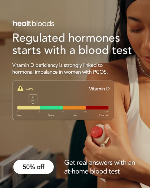 50% off blood test