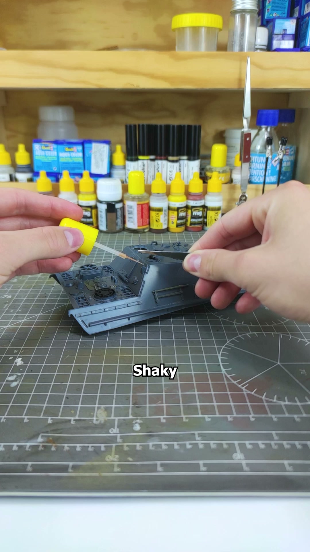 Keep Tiny Parts Exactly in Place
