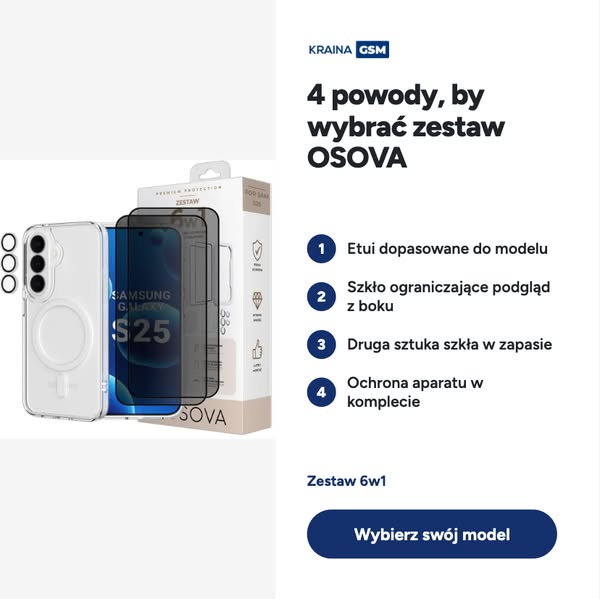 Dobierz ochronę do swojego telefonu