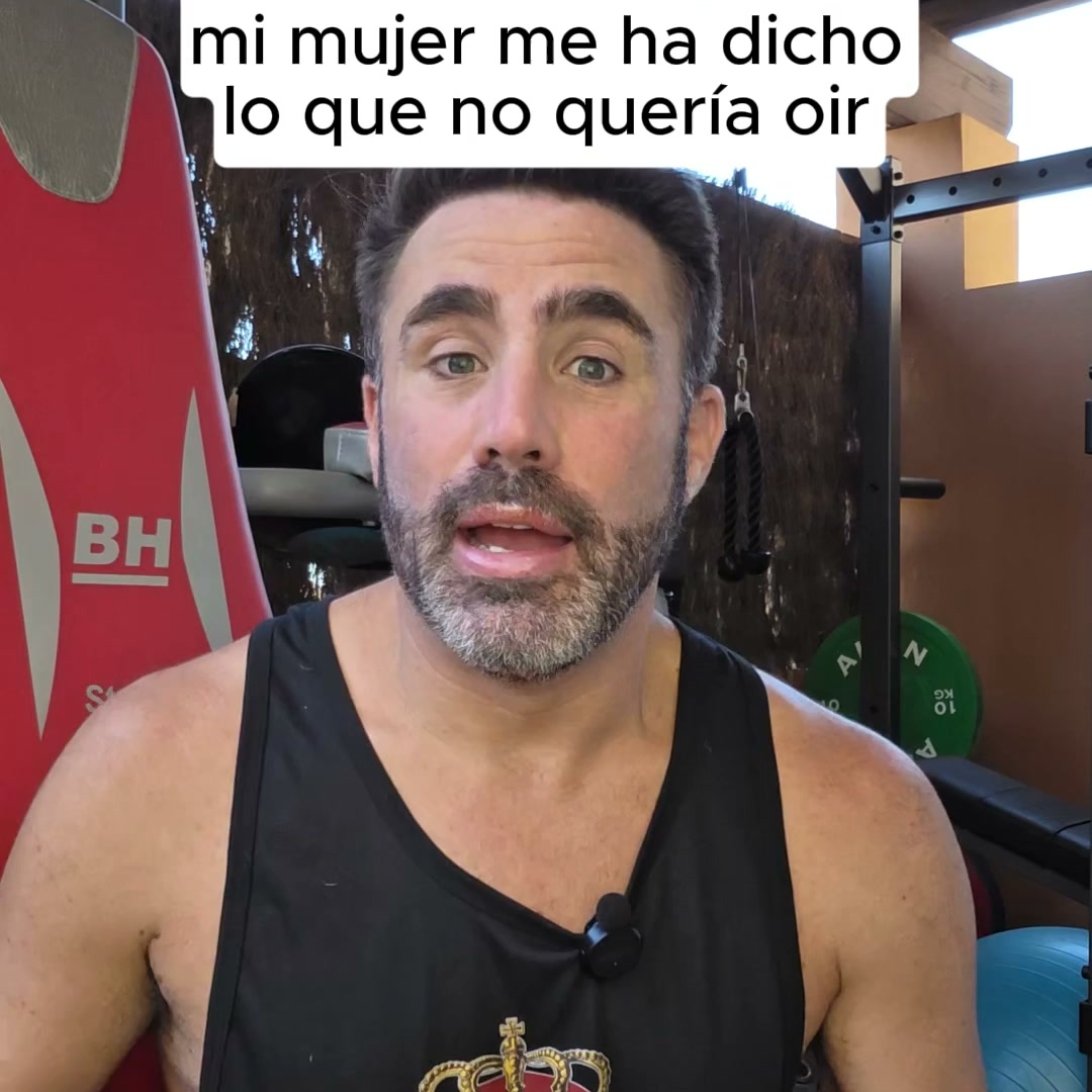 Entrenaba, comía bien y la barriga seguí ahí