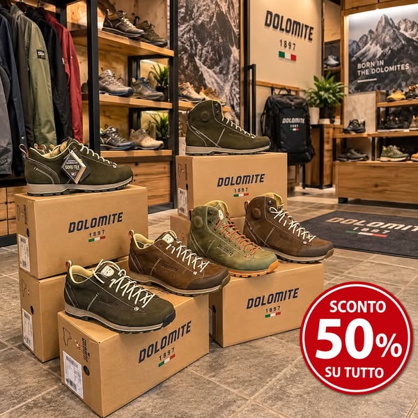 Scegli ora il tuo modello DOLOMITE preferito e approfitta della promozione!