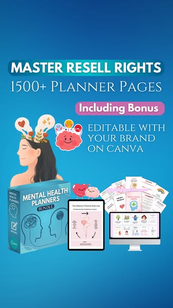 Mental Health Planners Bundle