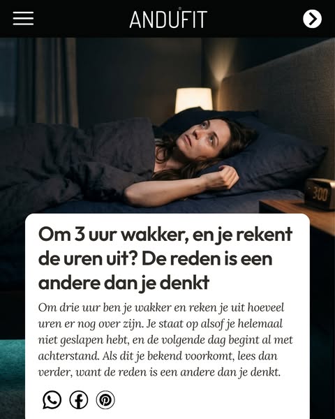 Waarom in slaap vallen vaak niet lukt
