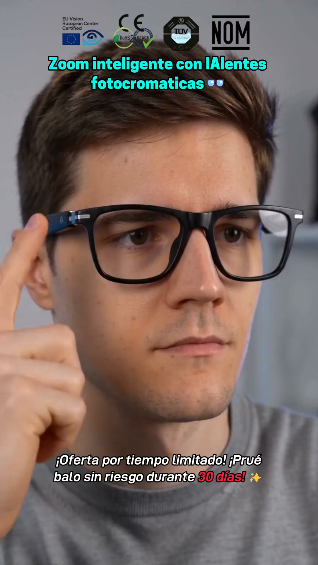 ¡El futuro ya está aquí! Olvídate de los lentes de sol aburridos... ¡Esto es otro nivel!