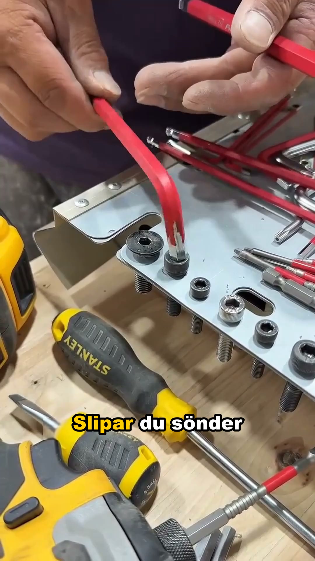 Sluta byta bits. Kör alla storlekar i ett svep.