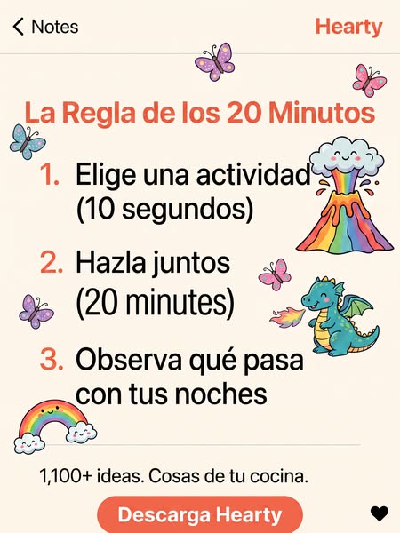 La Regla de los 20 Minutos