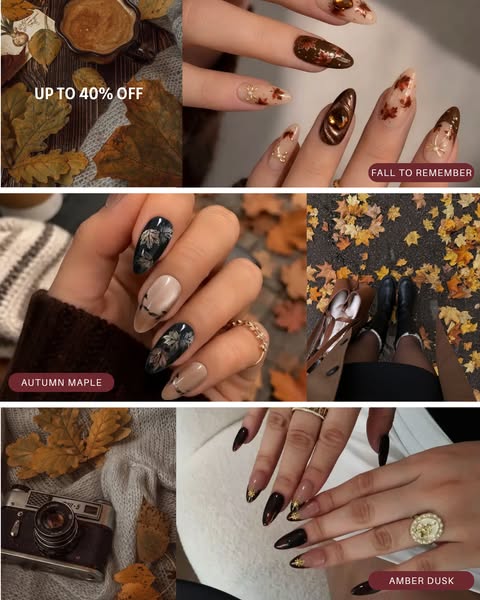 Premium Handcrafted Press-On Nails - ROXORA