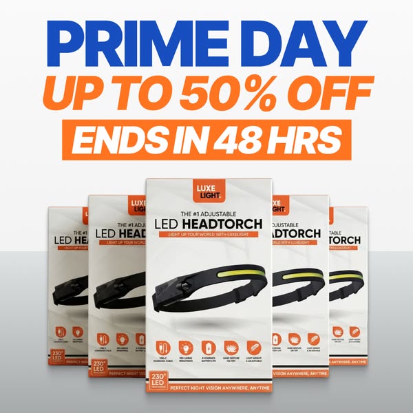 FREE CASE WITH EVERY HEADTORCH