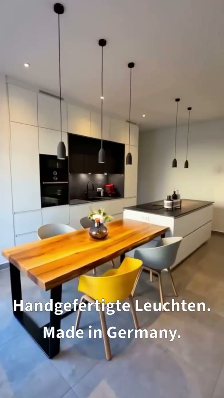 Pendelleuchte statt Baufassung.