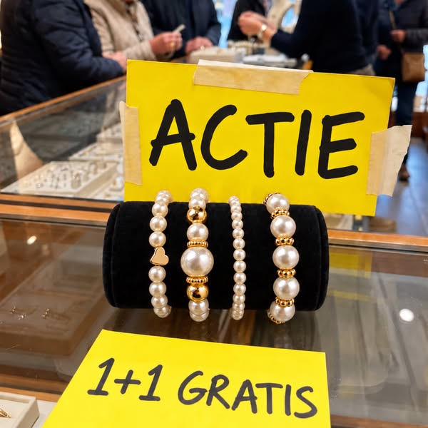 1 + 1 gratis op de hele collectie