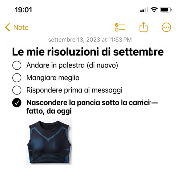 L'unica risoluzione di settembre che riesci davvero a mantenere.