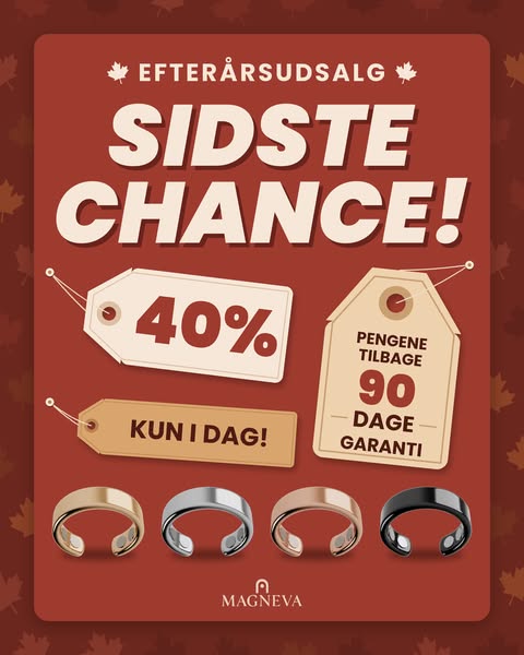 Efterårsudsalg – sidste chance!