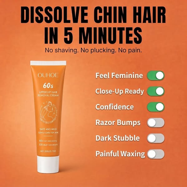 Shaving and plucking are actually making it much worse.