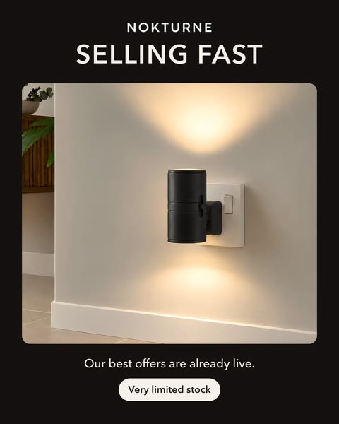 The light that turns itself on every evening
