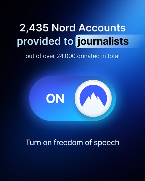 Anúncio de NordVPN